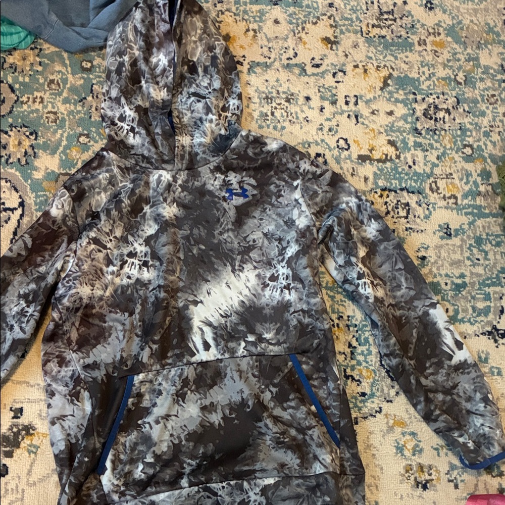 Under Armour Gray Camouflage Hoodie
